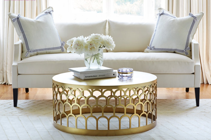 5 round coffee tables for a beautiful and chic living room