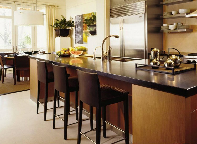 Brown tones in kitchen home inspiration ideas