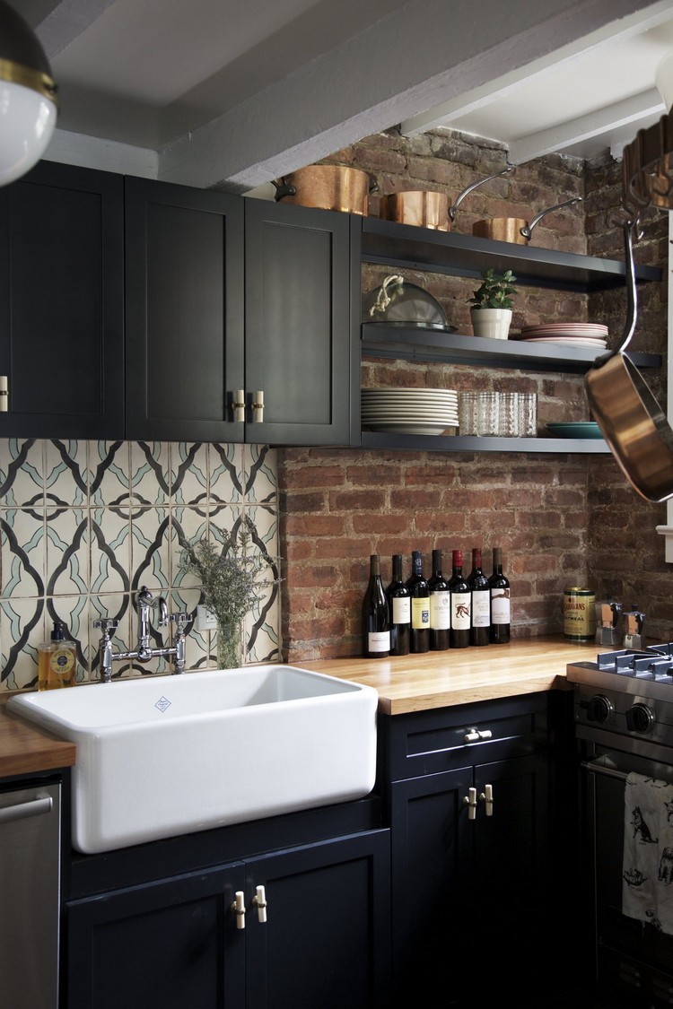 17 Ultimate Black Kitchen color Ideas For 2016 Black and farmhouse home inspiration ideas