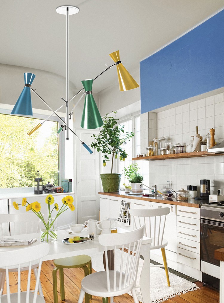 Expressive 25 kitchen lighting ideas for your best meal STANLEY suspension lamp by Delightfull home inspiration ideas