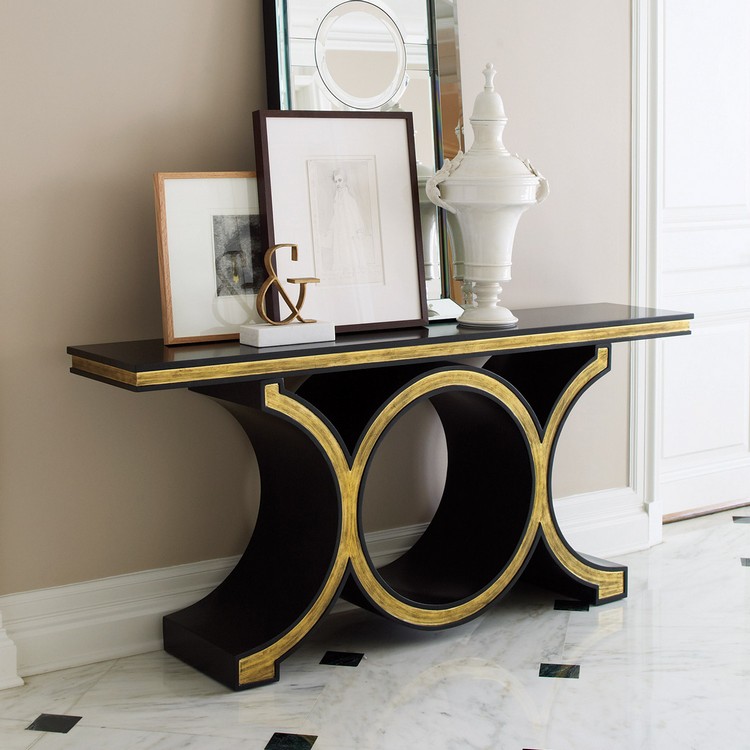 15 Contemporary Console Tables in Celebrities' Living Room Sets home inspiration ideas