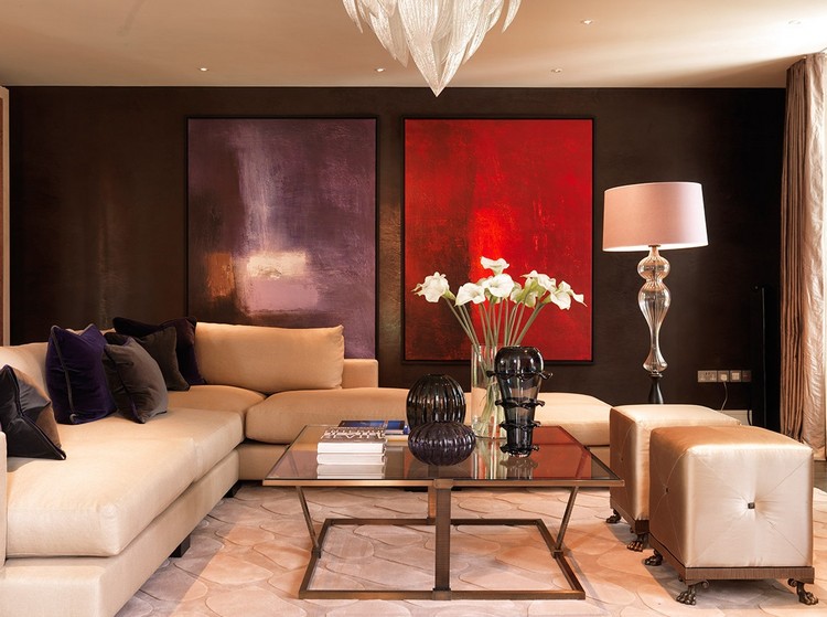 Purple Interior Design - private residence home inspiration ideas