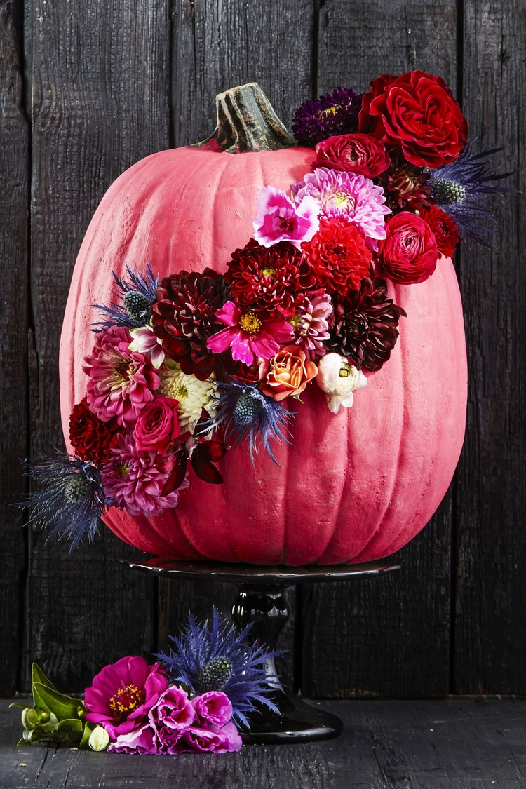 Pink pumpkin decorating ideas home inspiration ideas