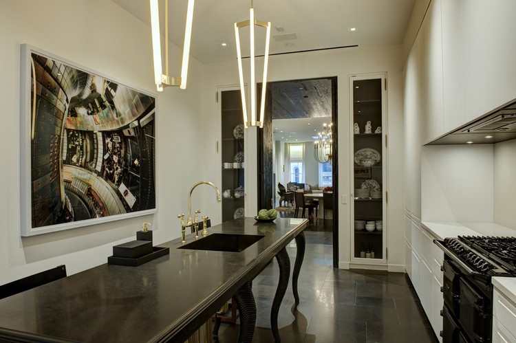Kara Mann ecletic modern kitchen design home inspiration ideas