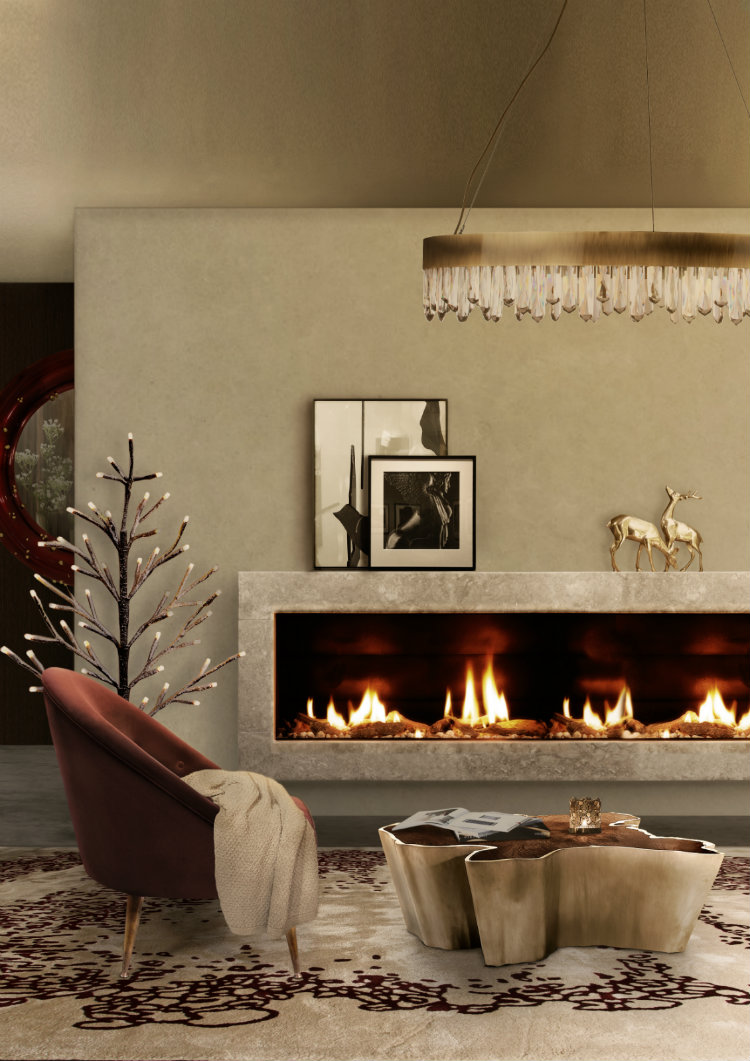 Christmas decorating ideas with Nature inspired furniture home inspiration ideas
