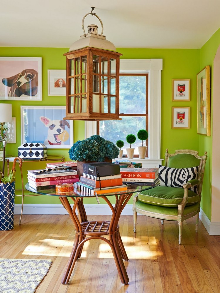 Paint color schemes ideas with Greenery home inspiration ideas