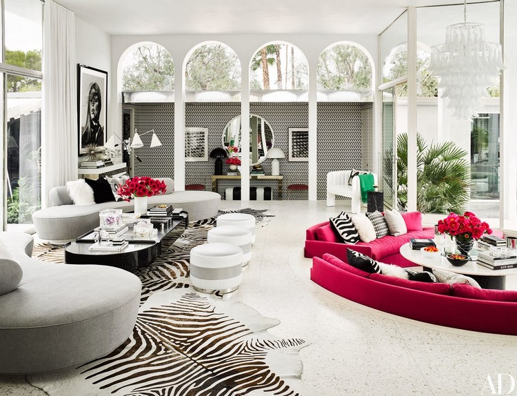 Living room Vladimir Kagan sofas home inspiration ideas