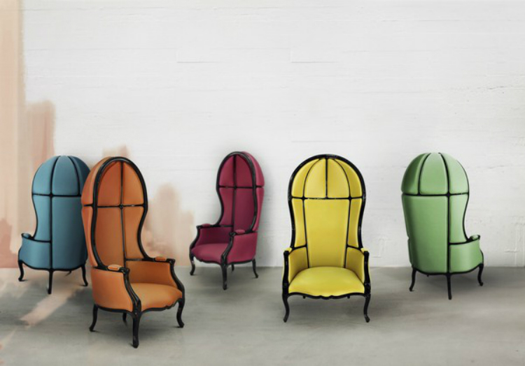 blue orange purple yellow green chairs interior design chairs living room ideas home inspiration ideas