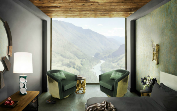 big window living room with green brabbu chairs living room decorating ideas home inspiration ideas