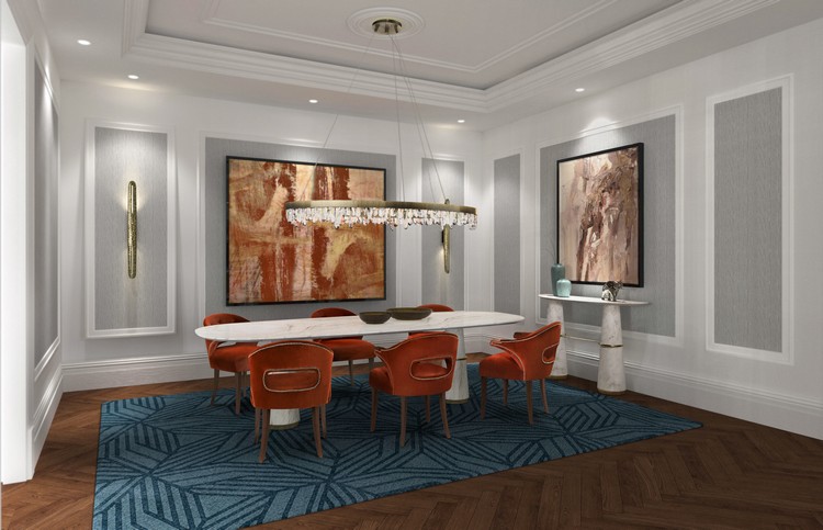 Top 5 Modern Dining Room Design home inspiration ideas
